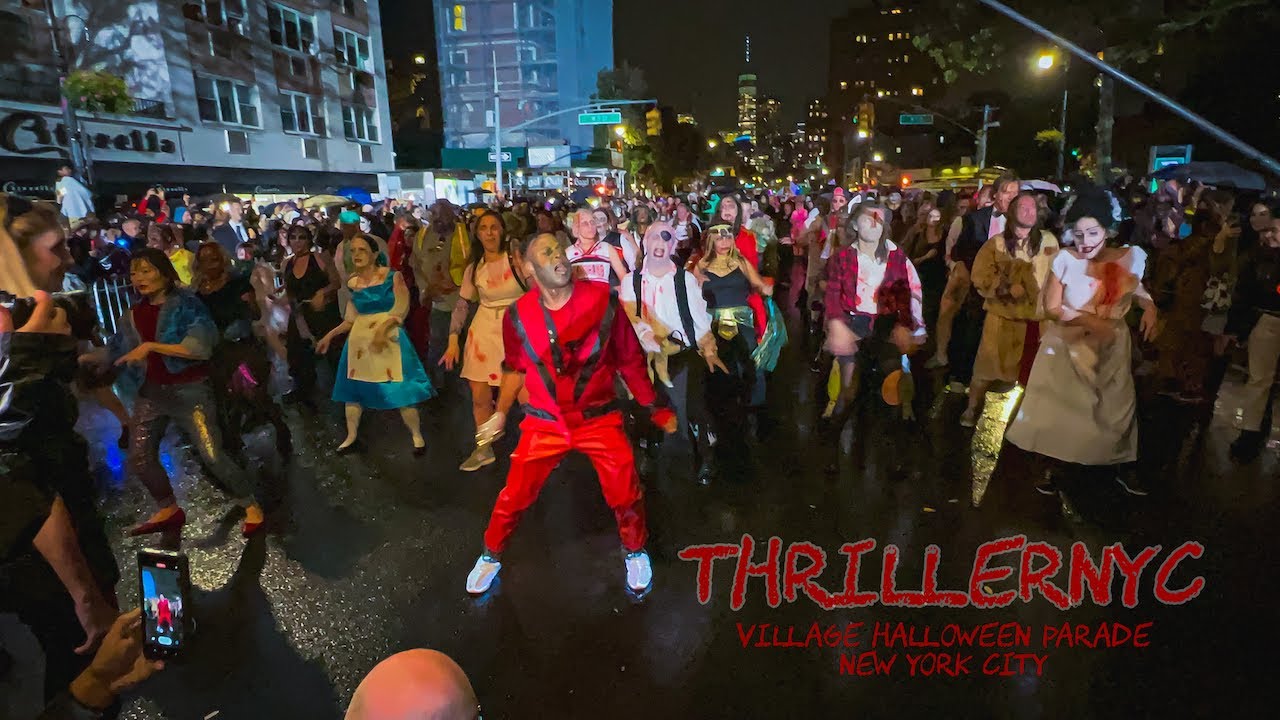 ThrillerNYC at the Village Halloween Parade 2022 