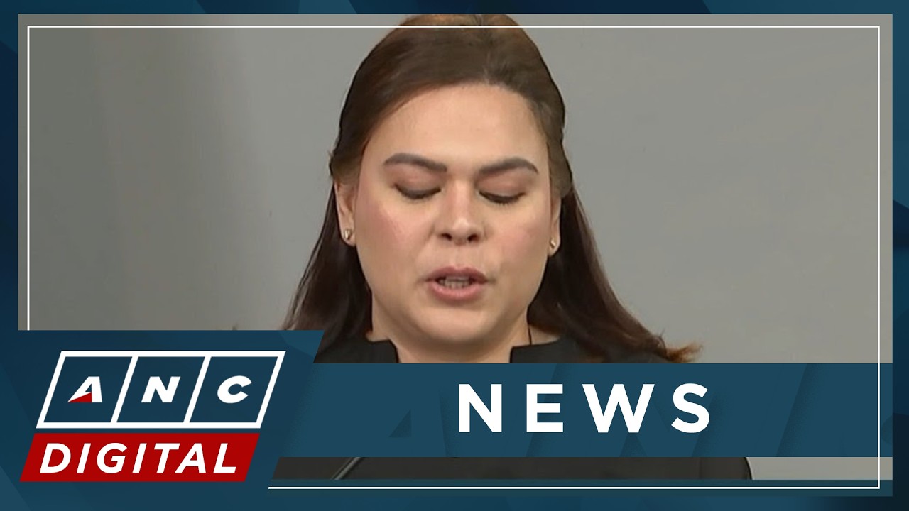 De Lima believes there is probable cause to impeach VP Duterte | ANC