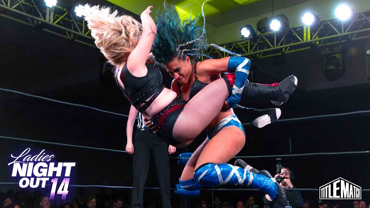 Dream Girl Ellie & Tiffany Nieves против Kelsey Raegan & Devlyn Macabre — Ladies Night Out 14