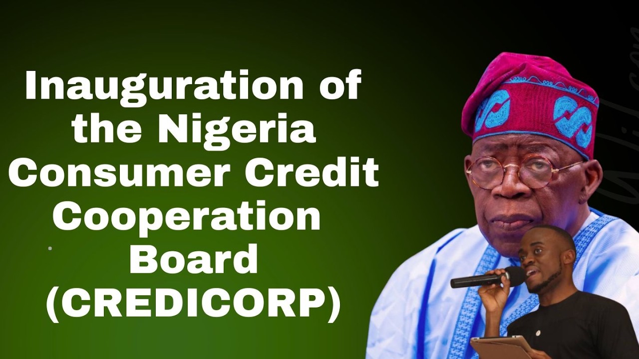 Inauguration of the Nigeria  Consumer Credit Cooperation Board (CREDICORP)