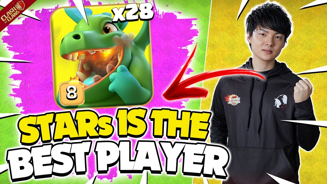 Новая креативная армия маленьких дракончиков STAR (Clash of Clans)
