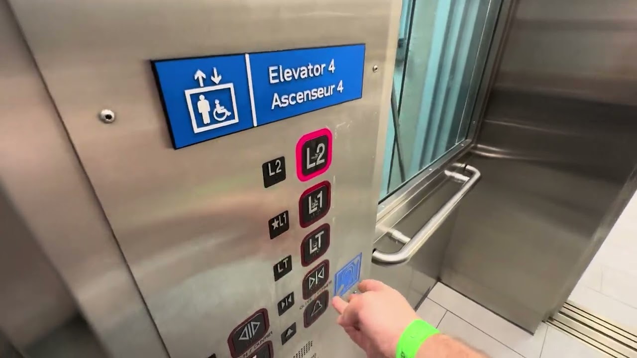 Kone Monospace MRL Traction Elevators @ Kipling Station MiWay Section, Etobicoke, ON, Canada