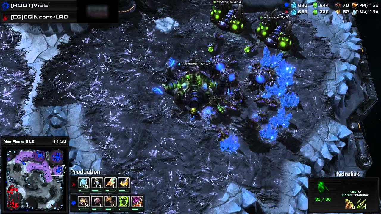 EGiNcontroL(P) vs ROOTVibe(Z) - Neo Planet S