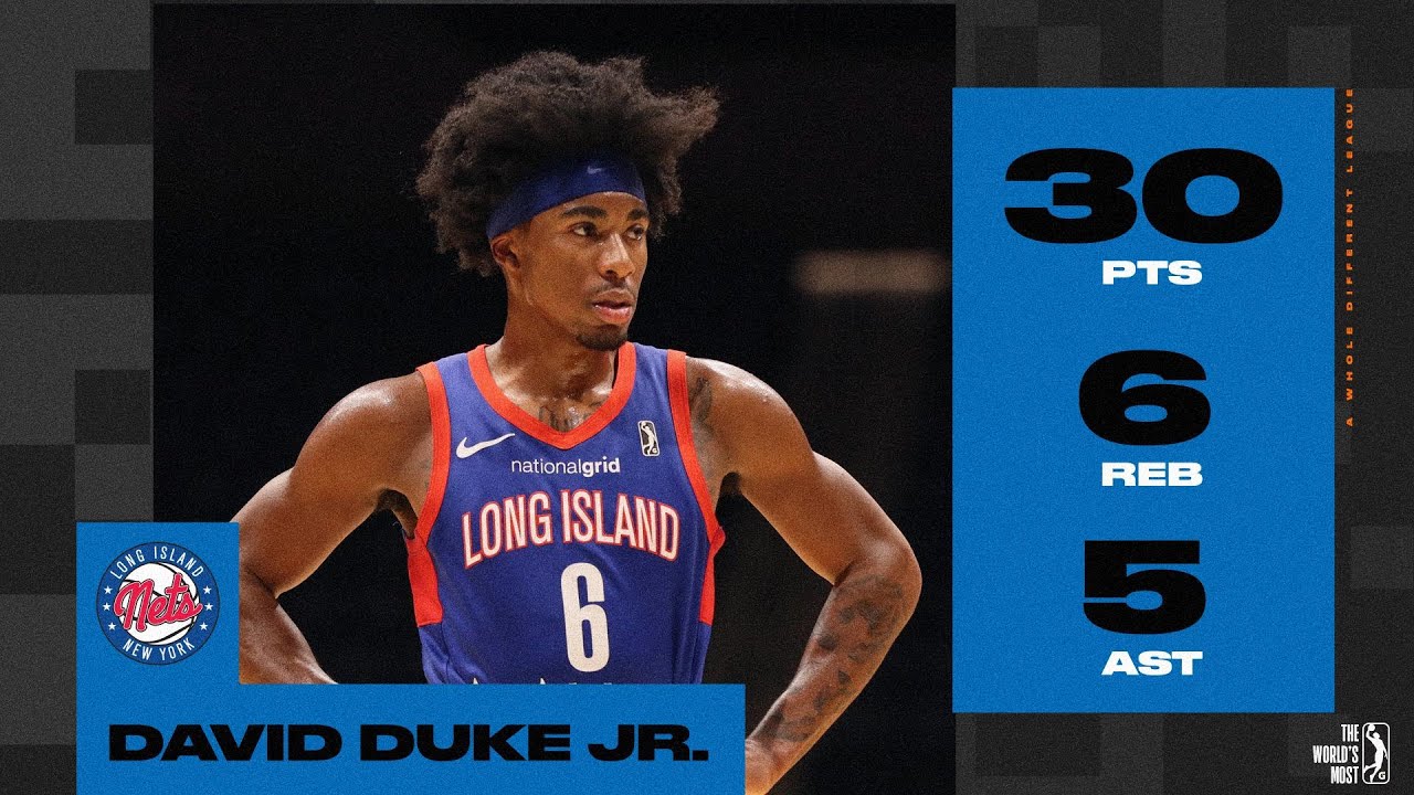 David Duke Jr. Drops CAREER-HIGH 30 PTS In 22-PT Comeback Over 905