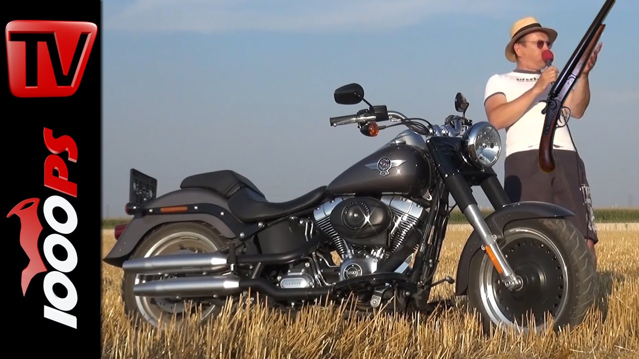 Harley-Davidson Fat Boy 2015 Test | Terminator | Vulkan | Gips