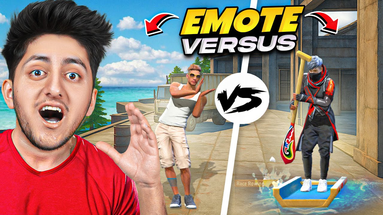 Poor Vs Rich Emote Versus Funny Challenge  Who Will Win? As Gaming Vs As Rana - Garena Free Fire
