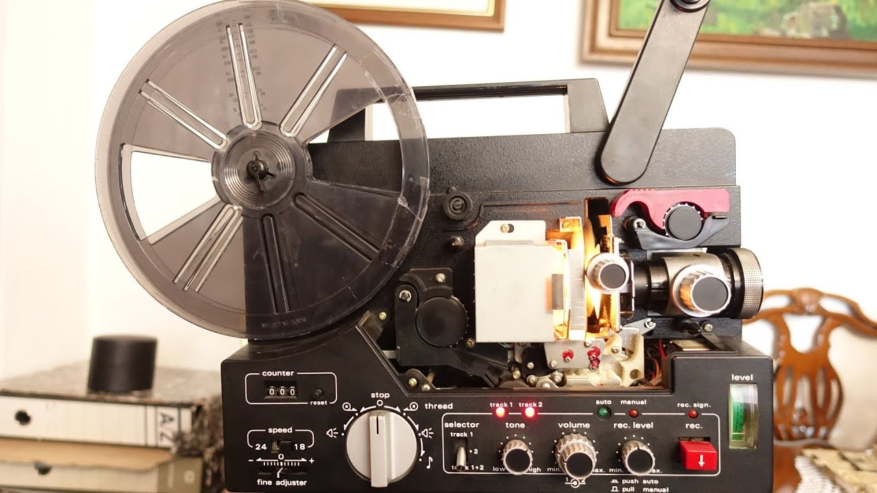 Proyector Super8 Tacnon Sound 808 - Cambio de correas
