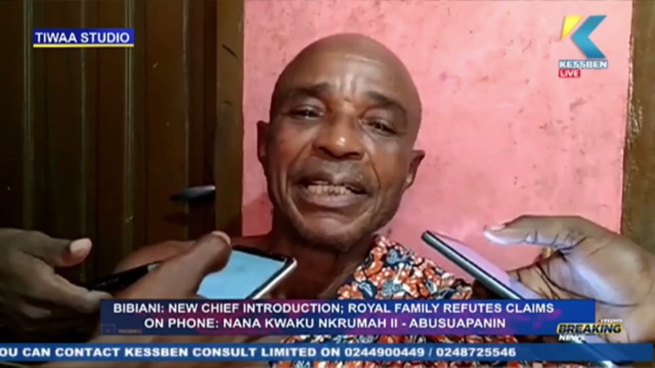 Bibiani: Chieftaincy d!spute between Bibiani Chief and Sefwi Anhwiaso Chief