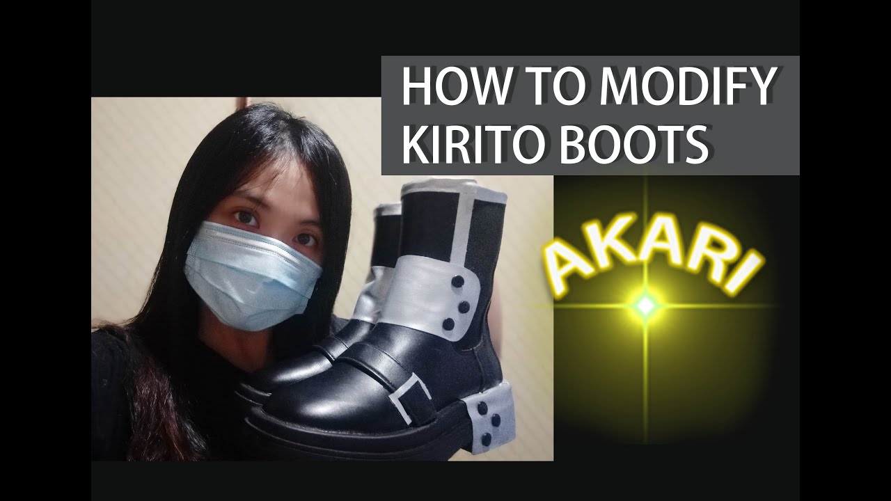 How to modify Kirito boots tutorial~