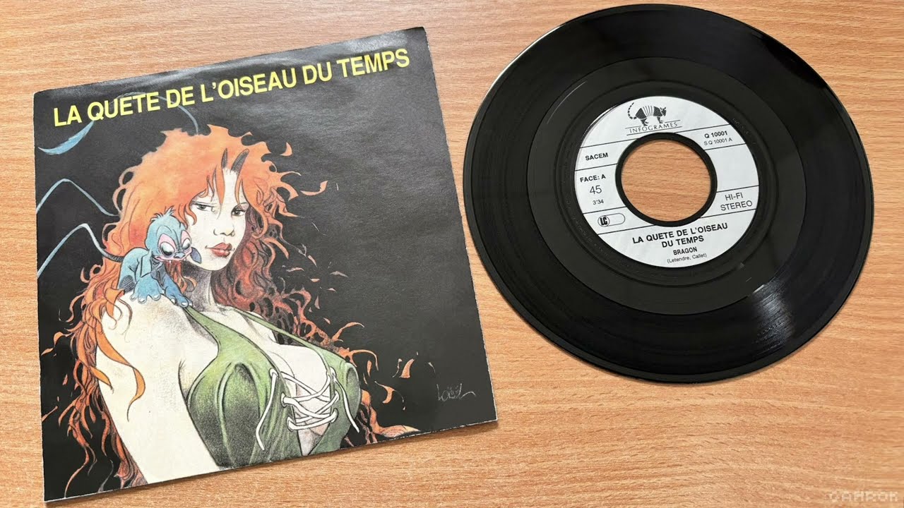 La Quête de l'Oiseau du Temps - 1989 Vinyl Record (Music by Charles Callet)