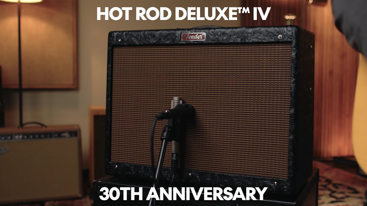 Откройте для себя лимитированную серию усилителя Hot Rod Deluxe IV, выпущенную к 30-летию компани...