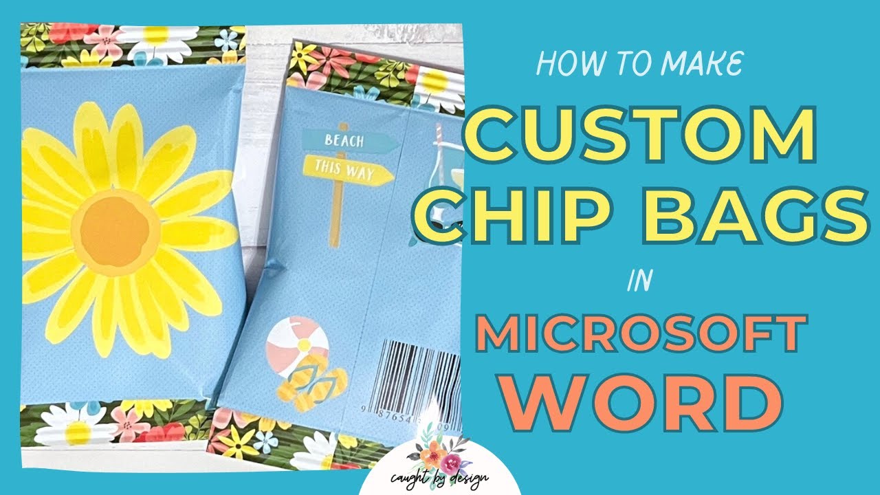 Как создать собственный пакет для чипсов в Microsoft Word