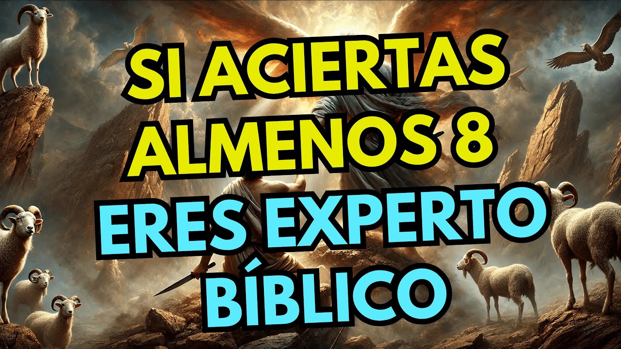 🕊️ ¡Casi Nadie Acertó! 😱 15 Preguntas Bíblicas Desafiantes que solo el 1% Resuelve 📖🔥 | Quiz Bíblico