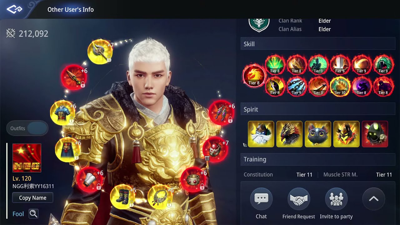 Mir4 Global Warrior rank 3 vs Taoist rank 1