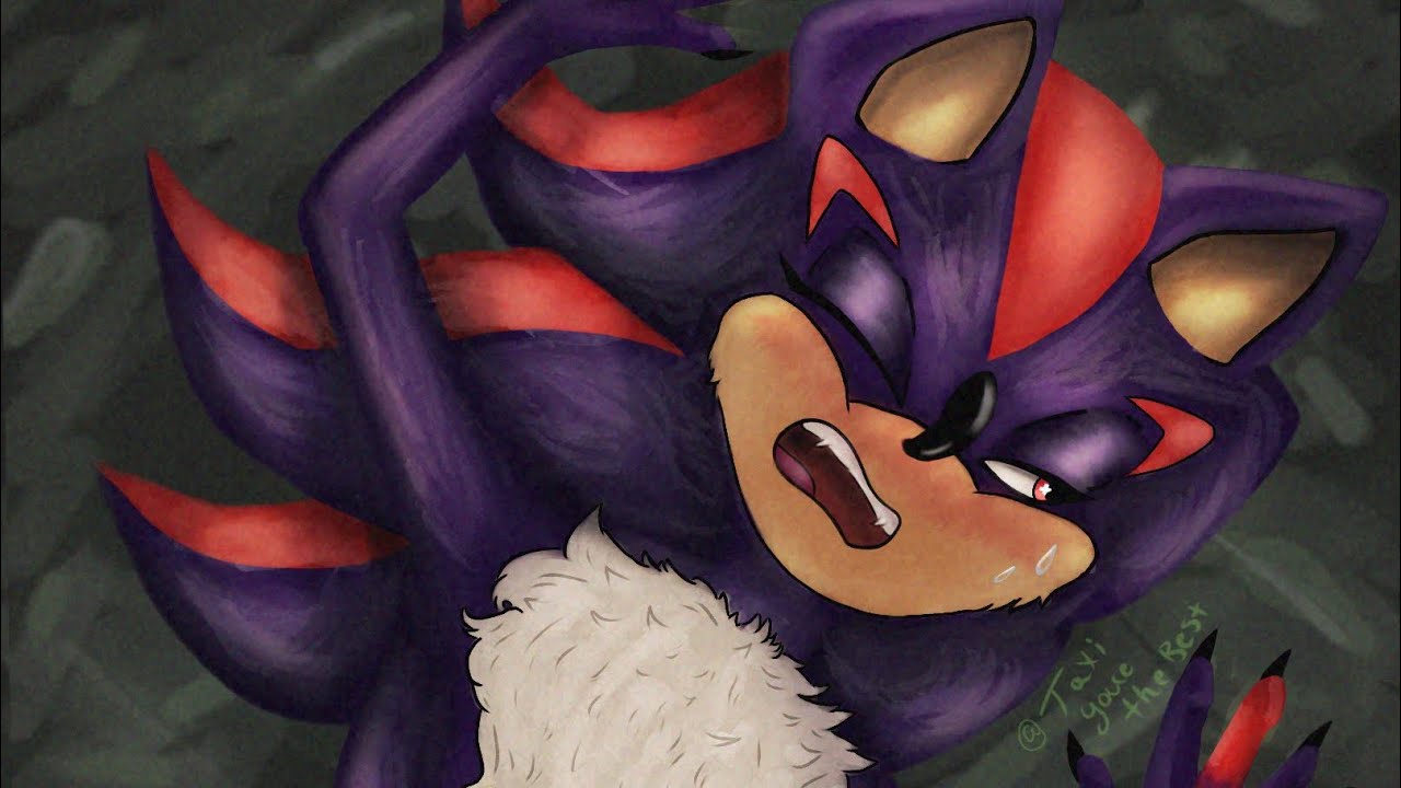 Laid Out Shadow The Hedgehog SpeedPaint 