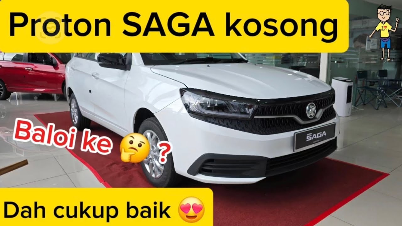 JIMAT RM10,000? Inilah Proton Saga Standard 2024 BARU