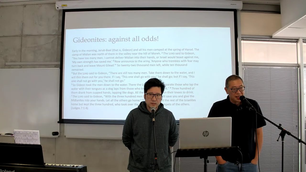 08/03/26 - Gideonites: against all odds! 基甸：奇迹般地成功！