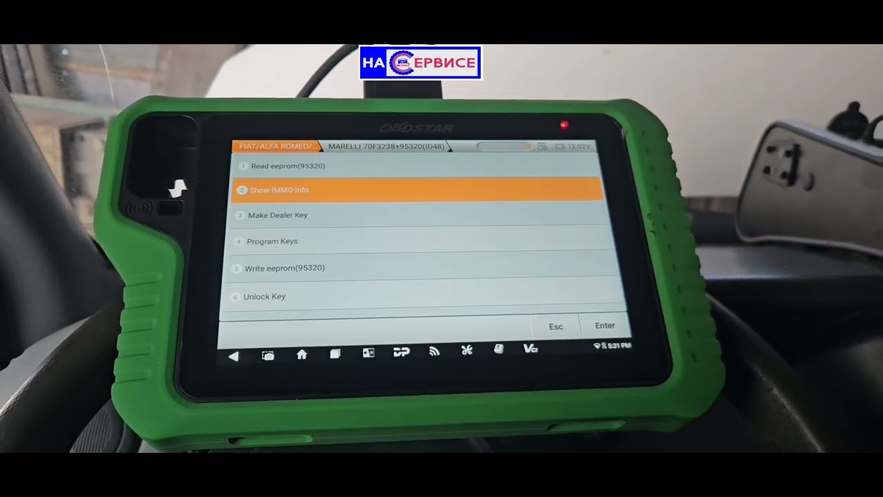 OBDSTAR G3 & IVECO DAILY IV KEY PROGRAMMING