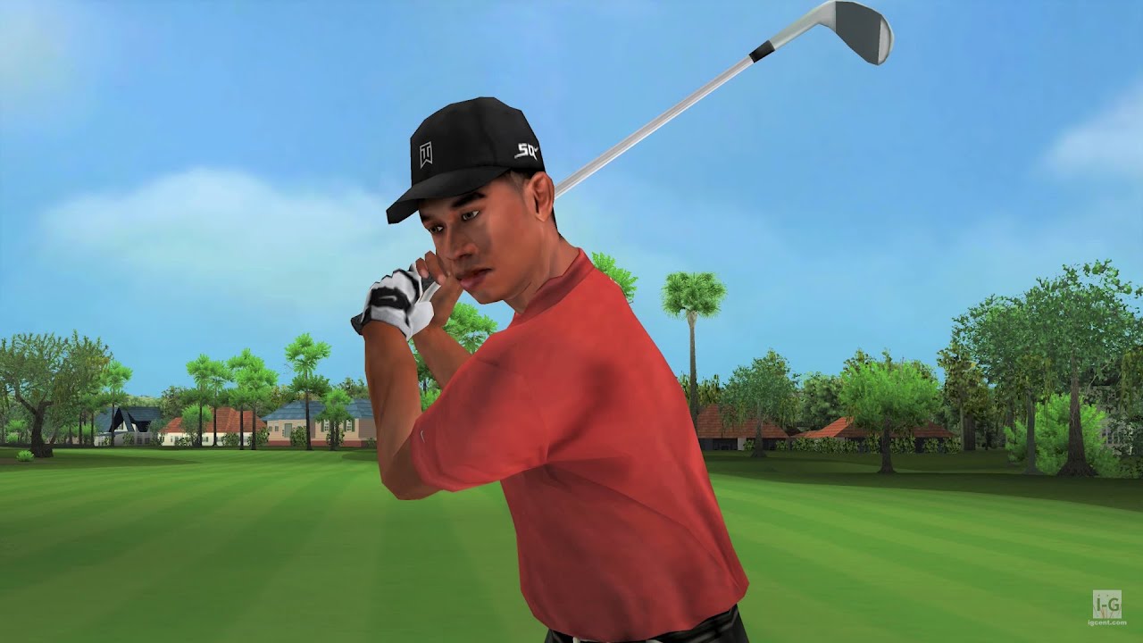 Tiger Woods PGA Tour 08 — игровой процесс PSP (4K60 кадров в секунду)