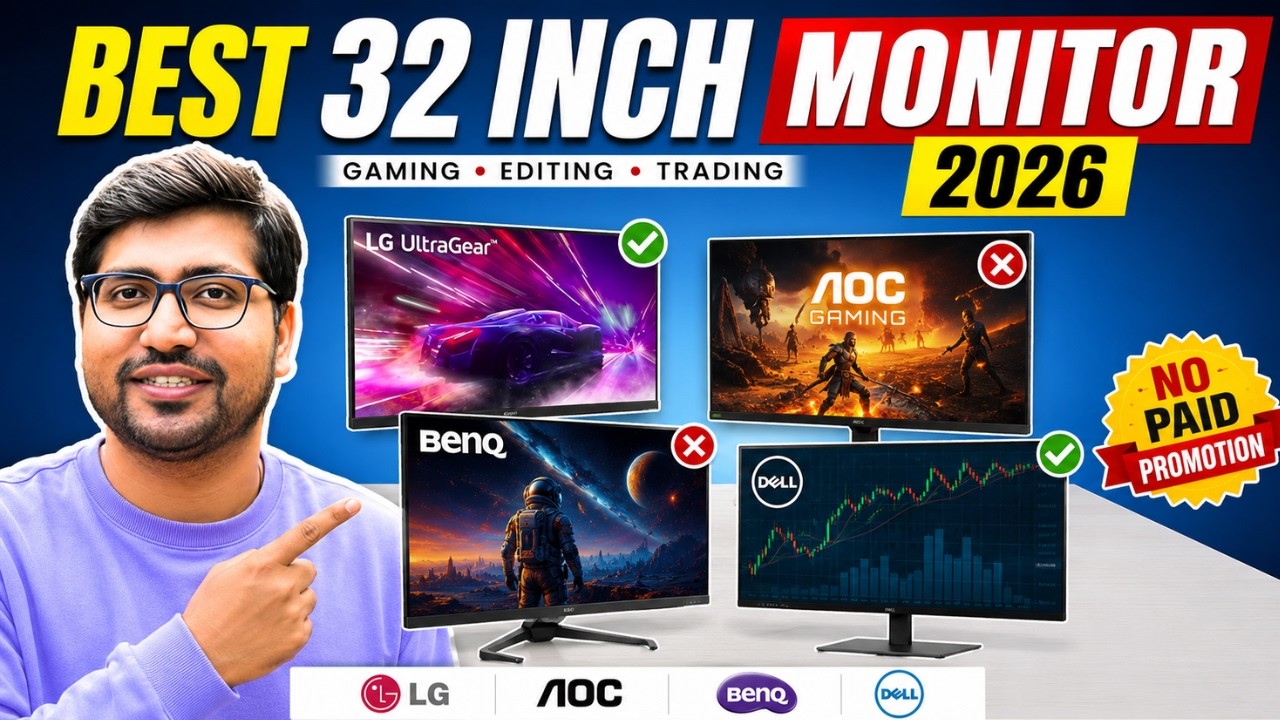 [NOWOŚĆ]🔥 Najlepszy 32-calowy monitor poniżej 10 000&ndash;20 000 ₹ Najlepszy 32-calowy monitor poniżej 20 000 ₹