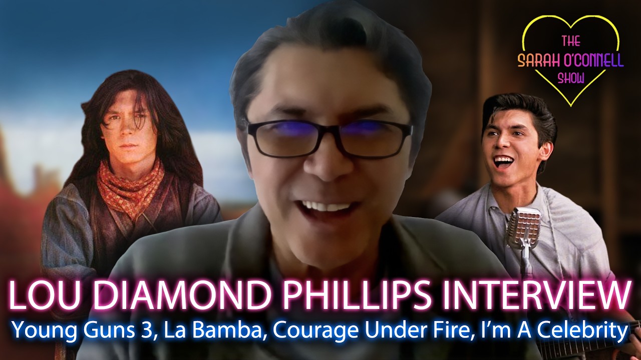 Lou Diamond Phillips interview - Young Guns 3, La Bamba, winning I'm A Celebrity Get Me Out of Here