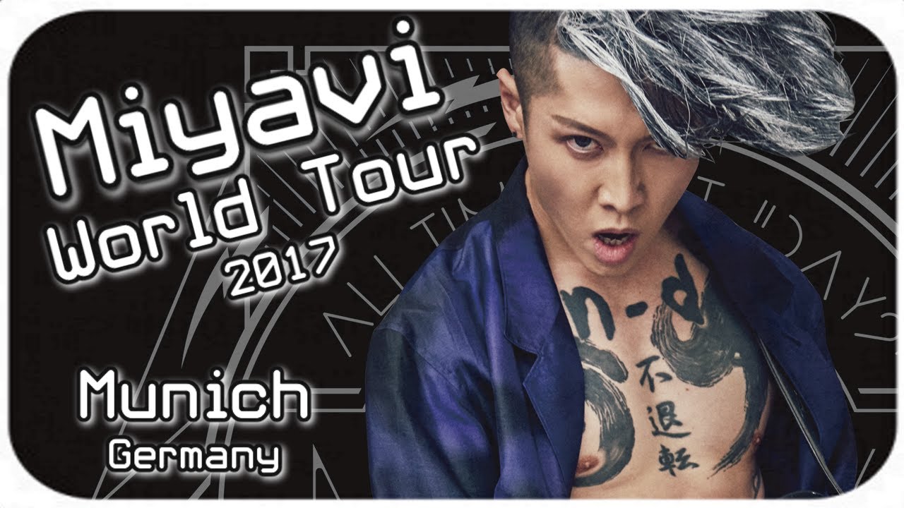 MIYAVI - Firebird World Tour 2017 Munich | #Vlog