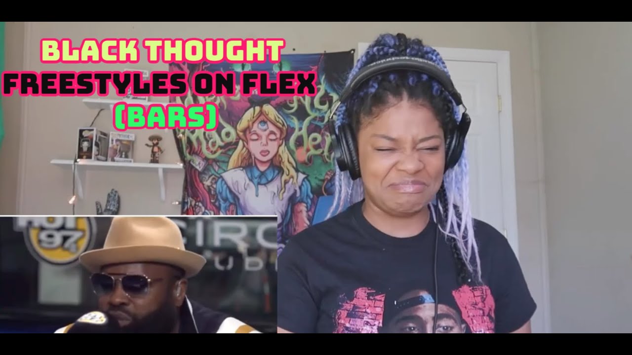 FIREEEE - BLACK THOUGHT FREESTYLES ON FLEX  REACTION!!