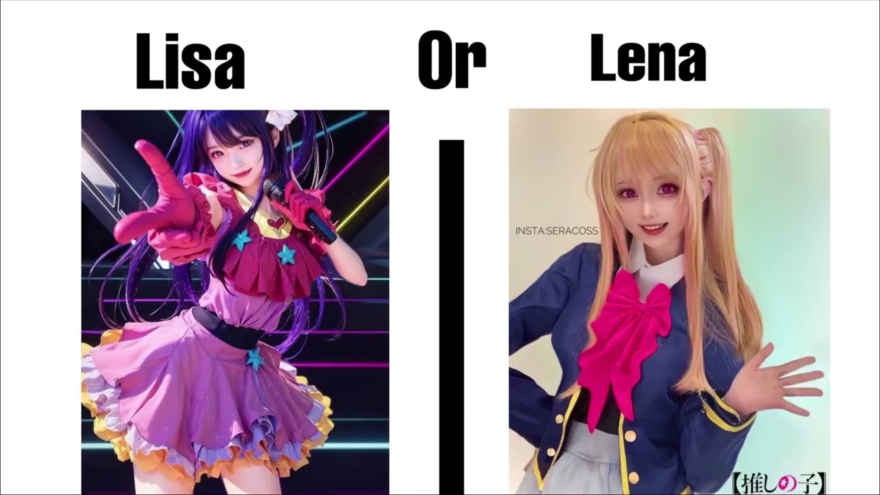 Lisa or Lena anime cosplay edition 