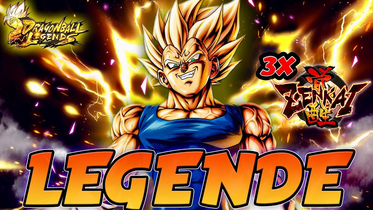 😱😱😱SA MAJESTÉ VEGETA ULTRA SOUS 3 CAP Z ZENKAI ! [DBLEGENDS]