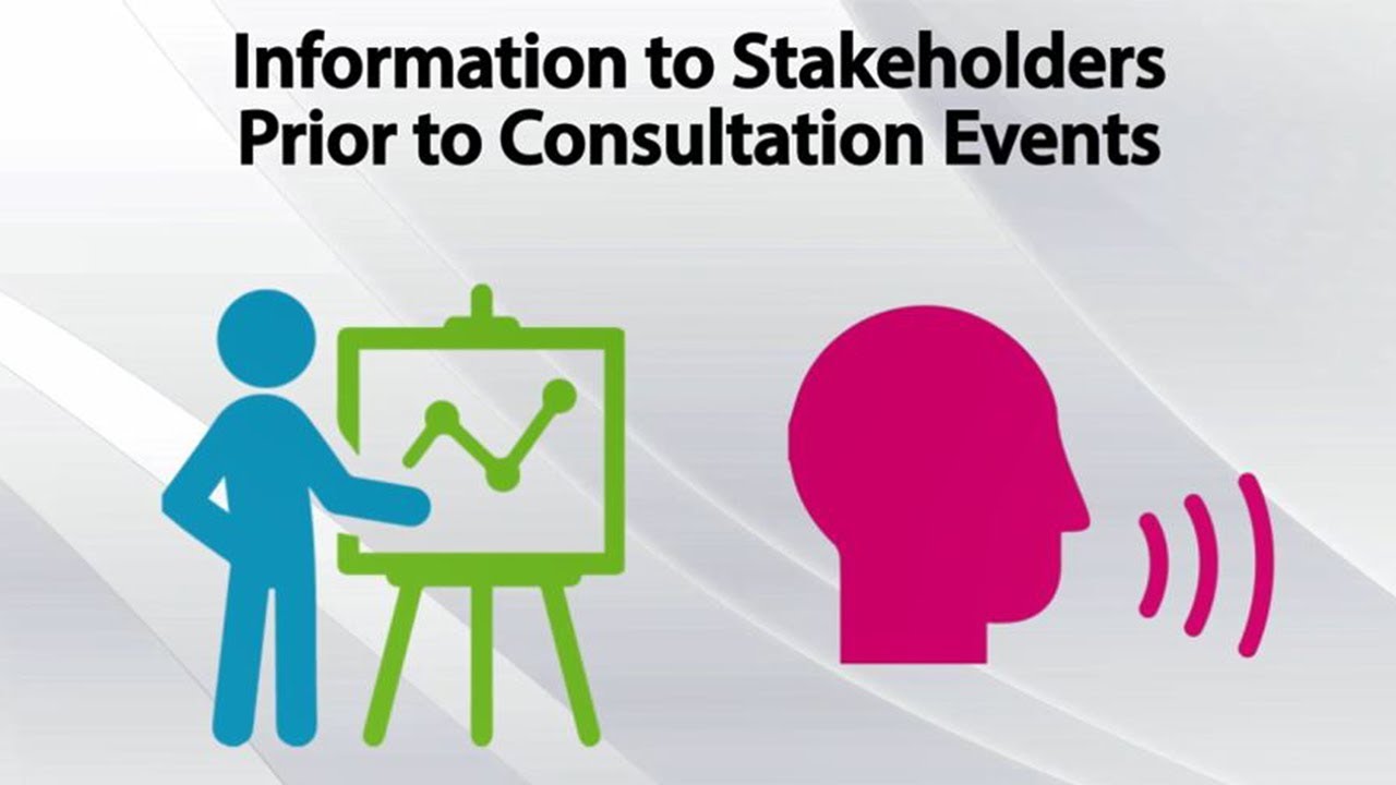 Consultation process & stakeholder engagement: information, forums, methods, feedback, transparency