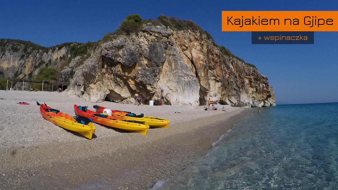 Kajakiem na plażę Gjipe - South Outdoor Festival