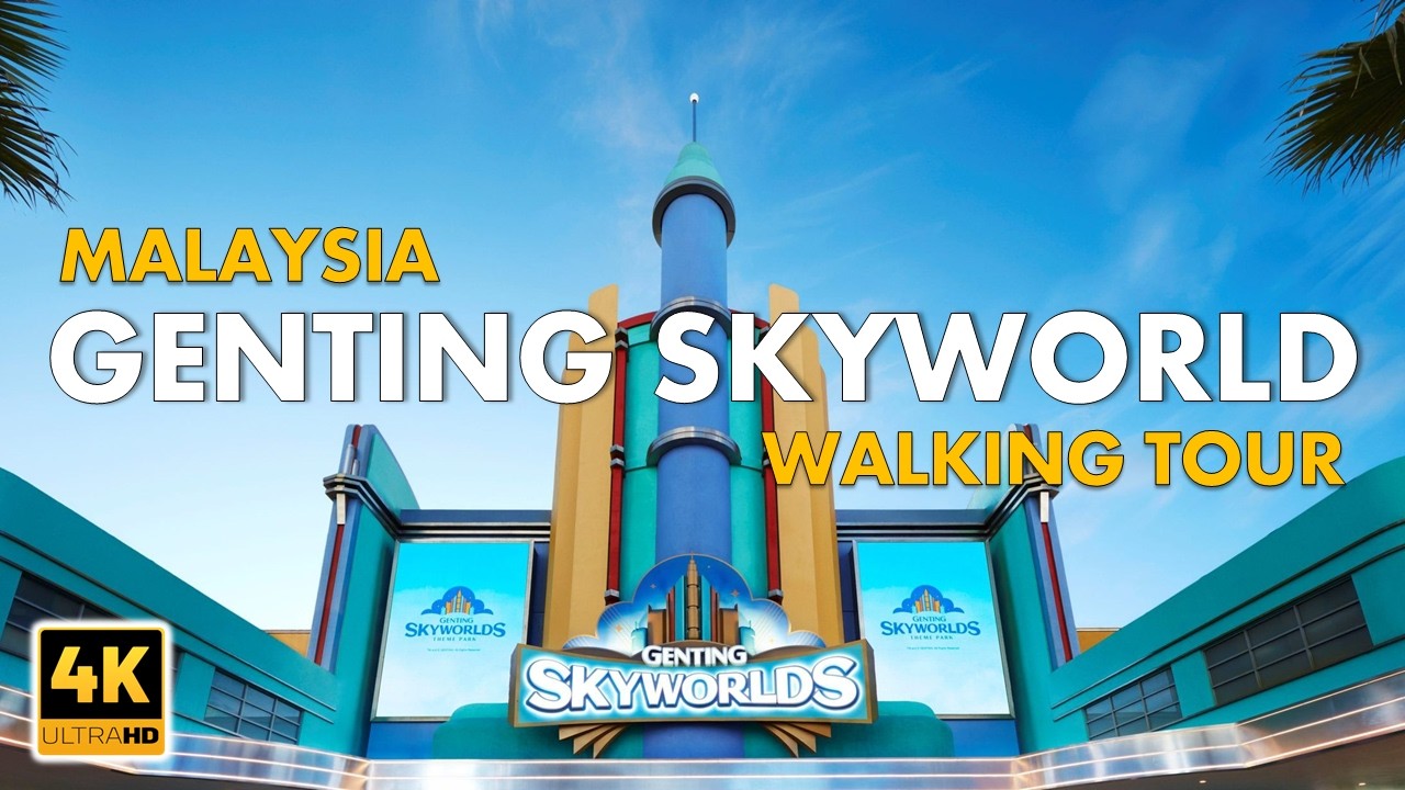 GENTING Highlands Malaysia 4K Walking Tour | First World Hotel | Genting Skyworlds | MALAYSIA