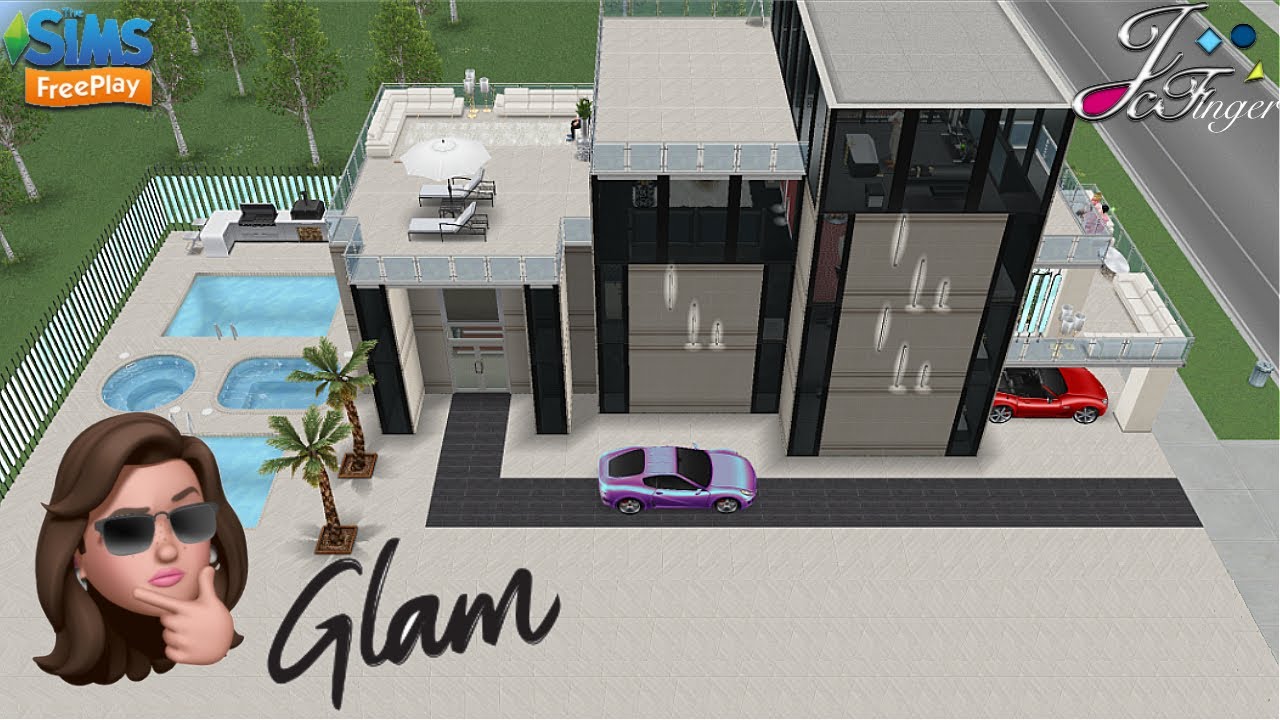 Sims FreePlay ⭐️😎💲| MY GLAM MANSION |💲😎⭐️