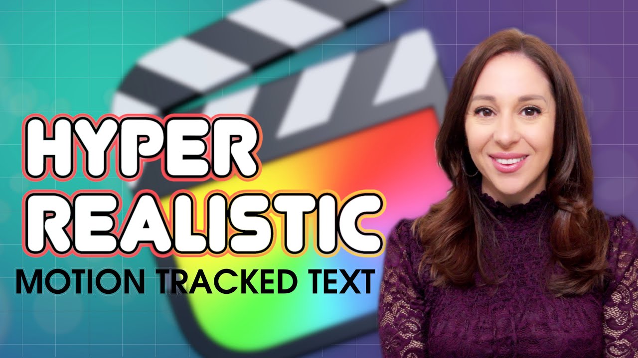 Motion Tracking Text in Final Cut Pro | Hyper Realistic Tutorial for FCP