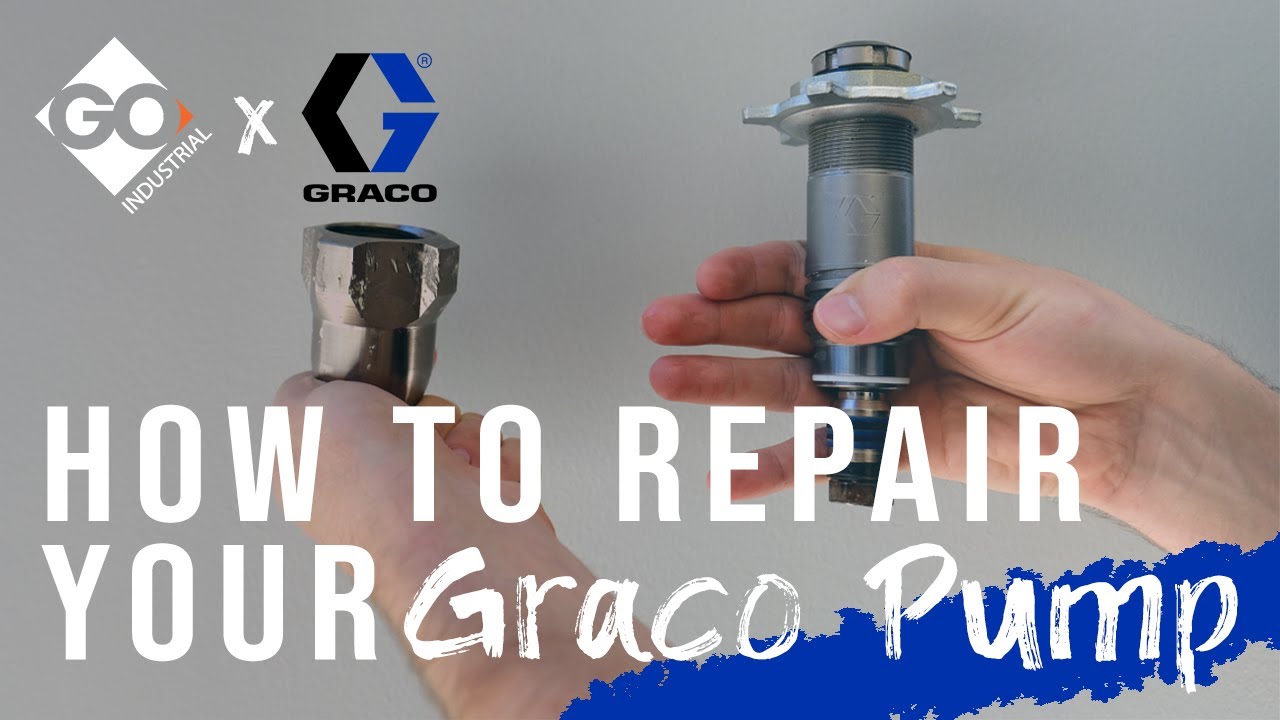 Как отремонтировать и переупаковать насос безвоздушного распыления Graco (190 шт. - Ultra Max II ...