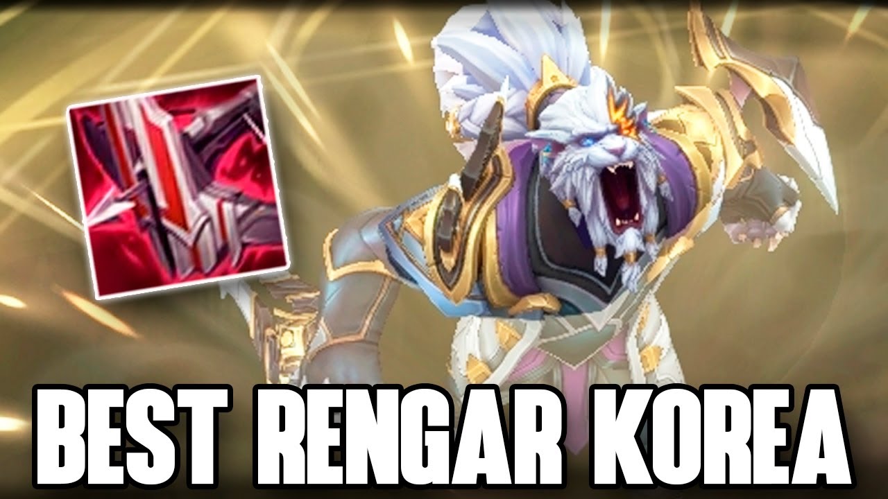 How the BEST RENGAR TOP carries in KOREAN CHALLENGER