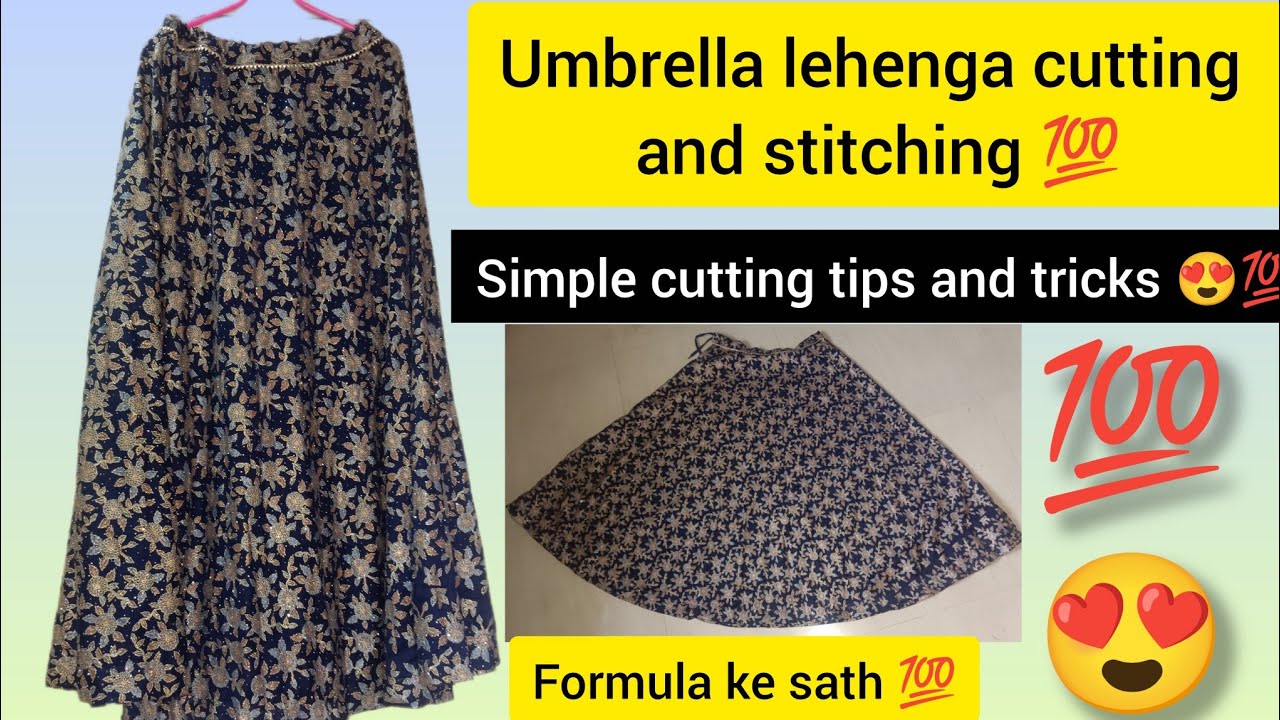 Lehenga Cutting Step by Step | Perfect Lehenga Cutting Formula | Rajarani Coaching #lehenga #sewing