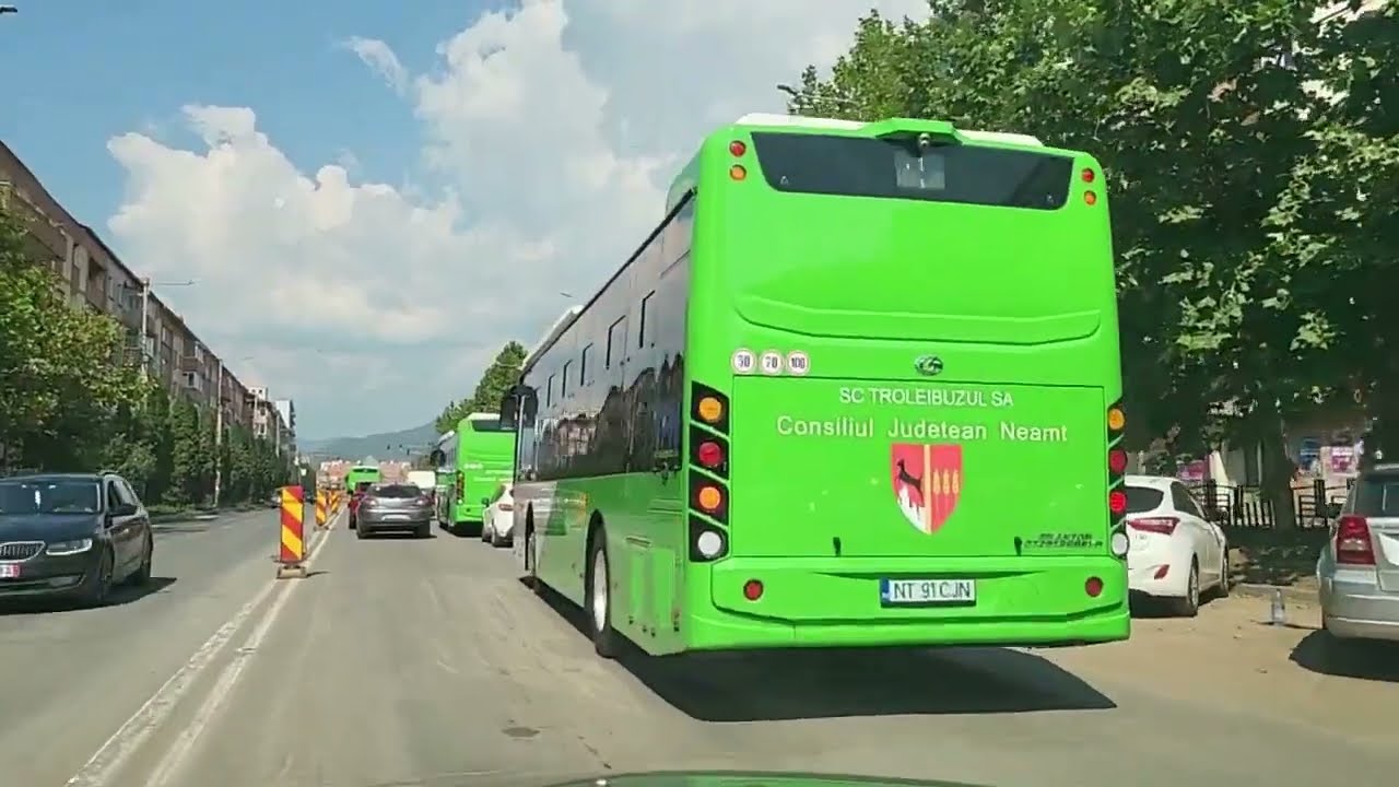 Primele autobuze electrice din Neamț