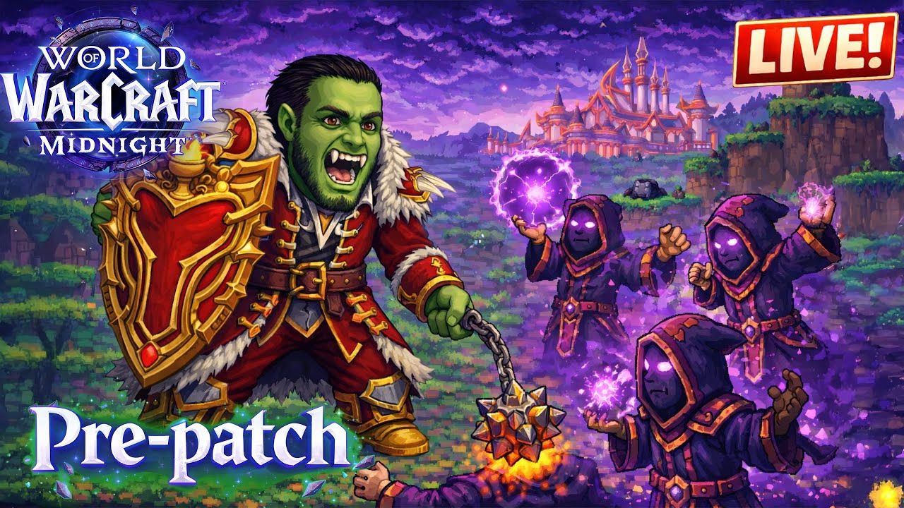 WOW MIDNIGHT Pre-Patch Event LIVE – Twilight sword is here | World of Warcraft