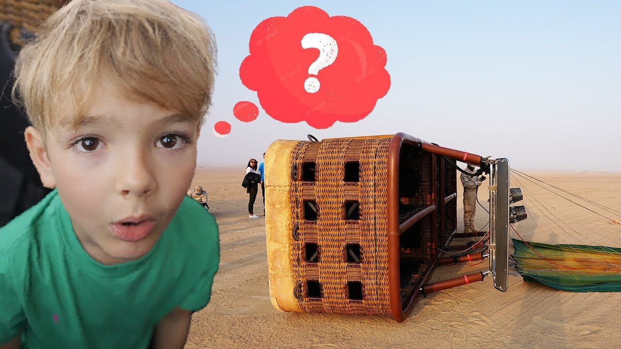My Son's Dubai Hot Air Balloon Leads To A Rough Landing!