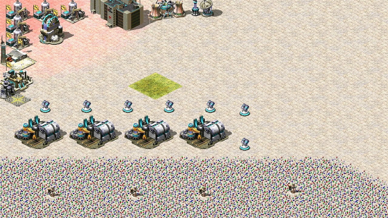 Yuri's Revenge Red Alert 2: Все против. Новая карта. Сверхсложный ИИ. Версия 2026.
