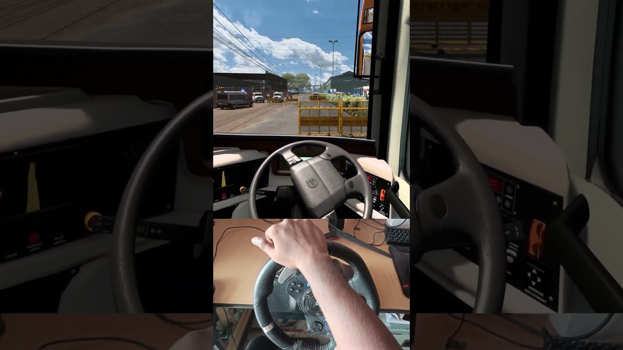 KSRTC VOLVO 9600 ZIGZAG DRIVE (PART 4 ) | G29 | Indian Bus Driving | ETS 2