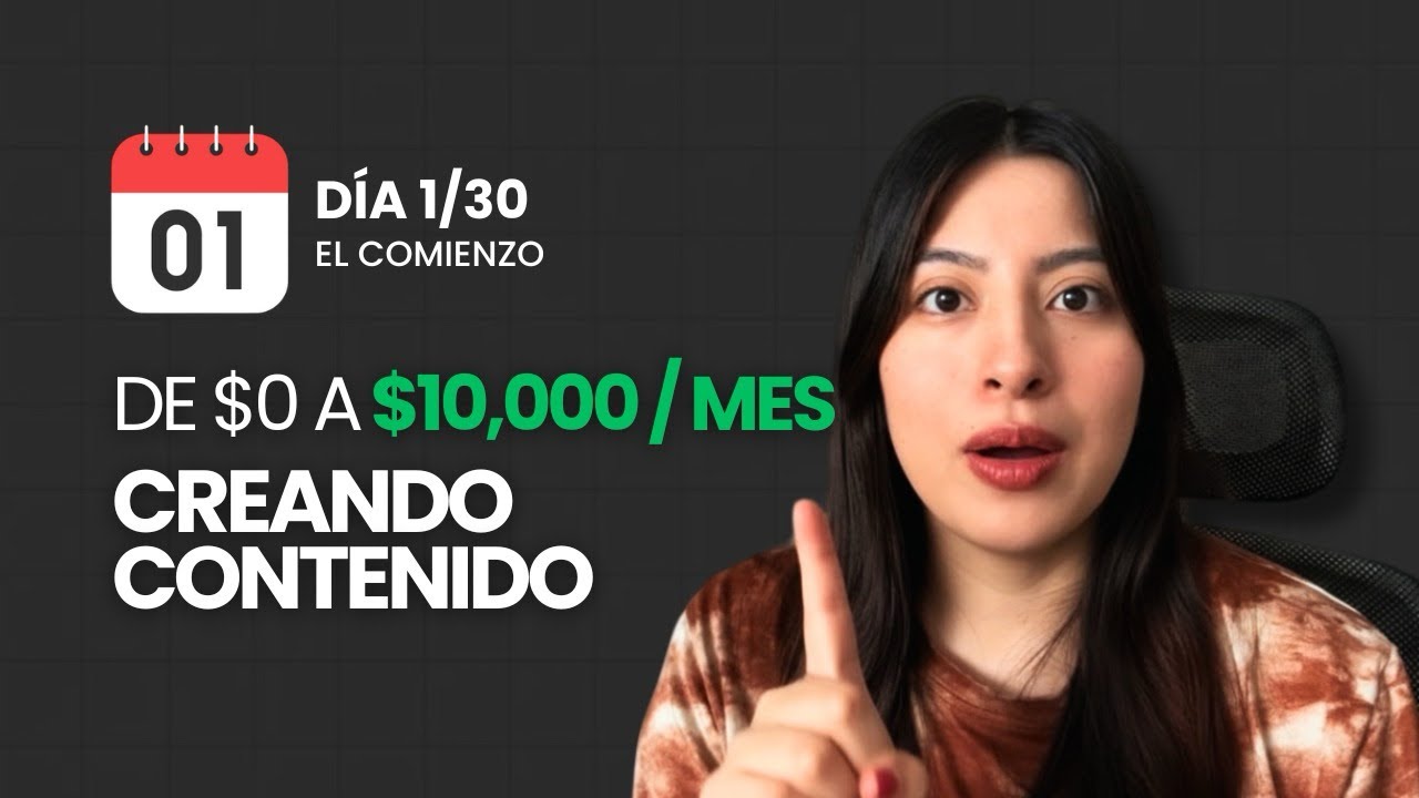 POV: Creando un Creator Business de $10k/mes (Día 1: El Reset)