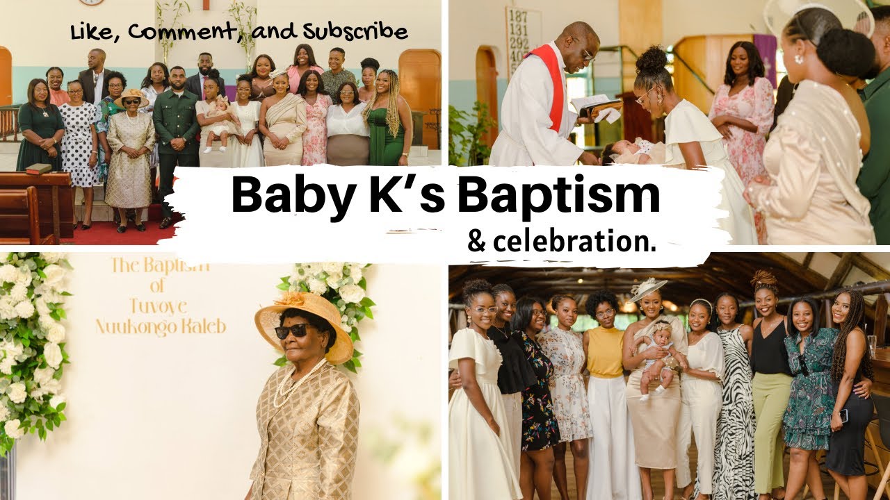 Baby K gets Baptized | It’s a Celebration.