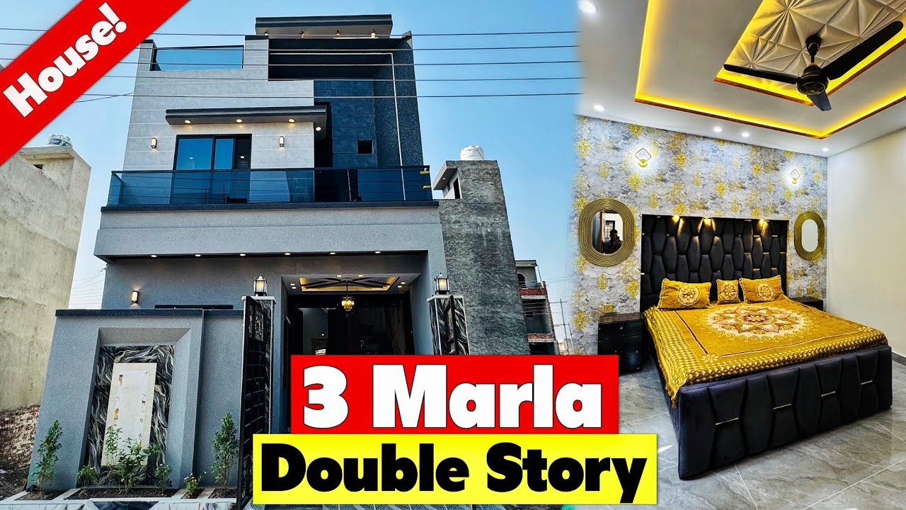 3 Marla Designer House For Sale In Al Rehman Garden Phase 2 Lahore Husnain Builders