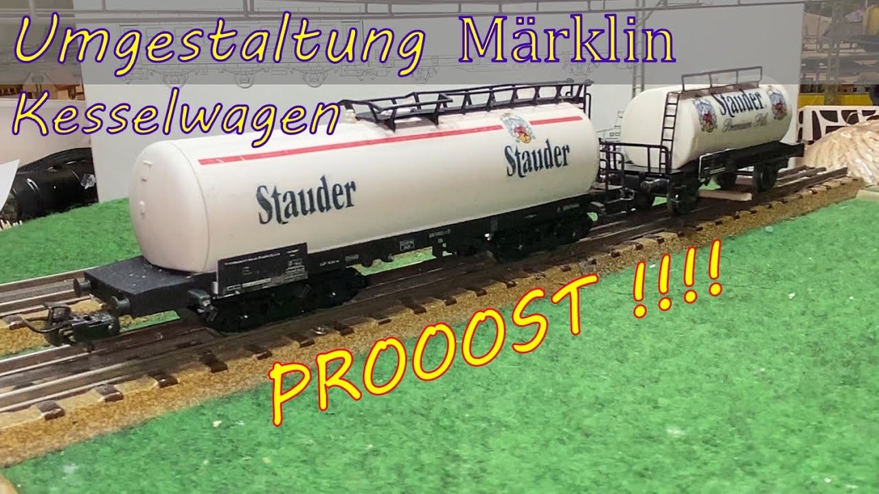 Märklin Kesselwagen für die neue Brauerei