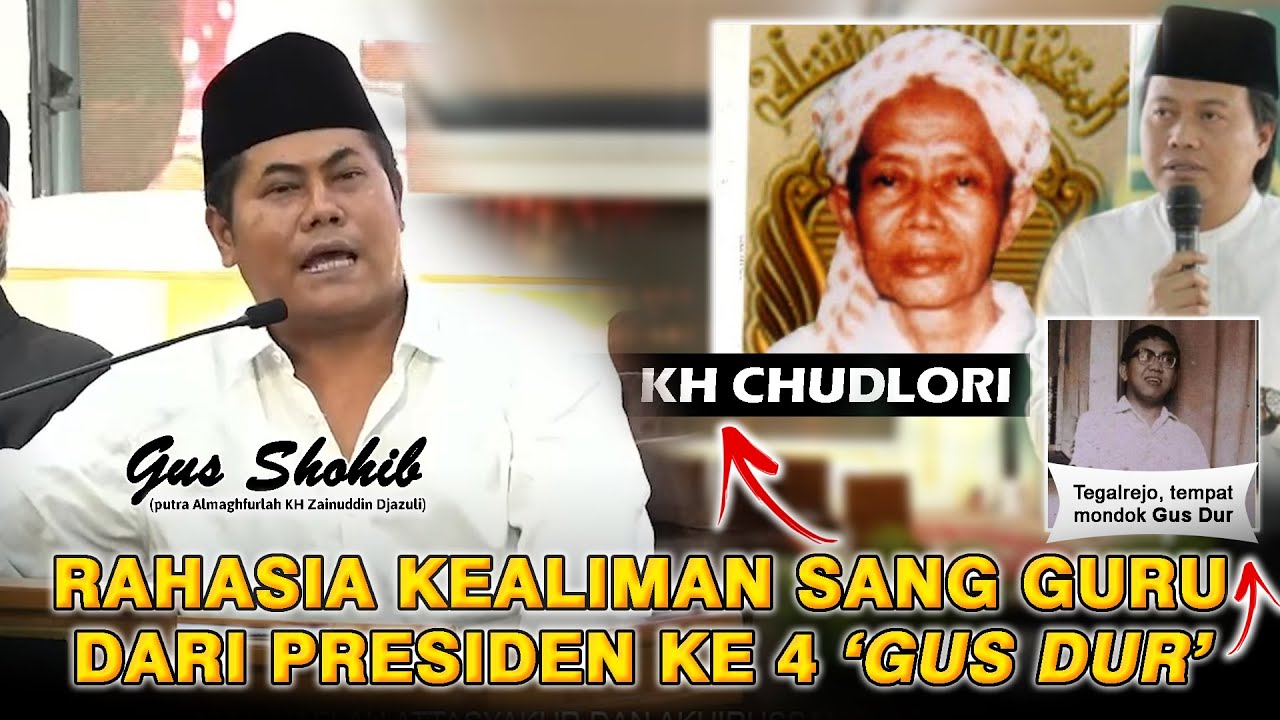 ALIMNYA KH CHUDLORI guru dari GUS DUR  #alfalahploso