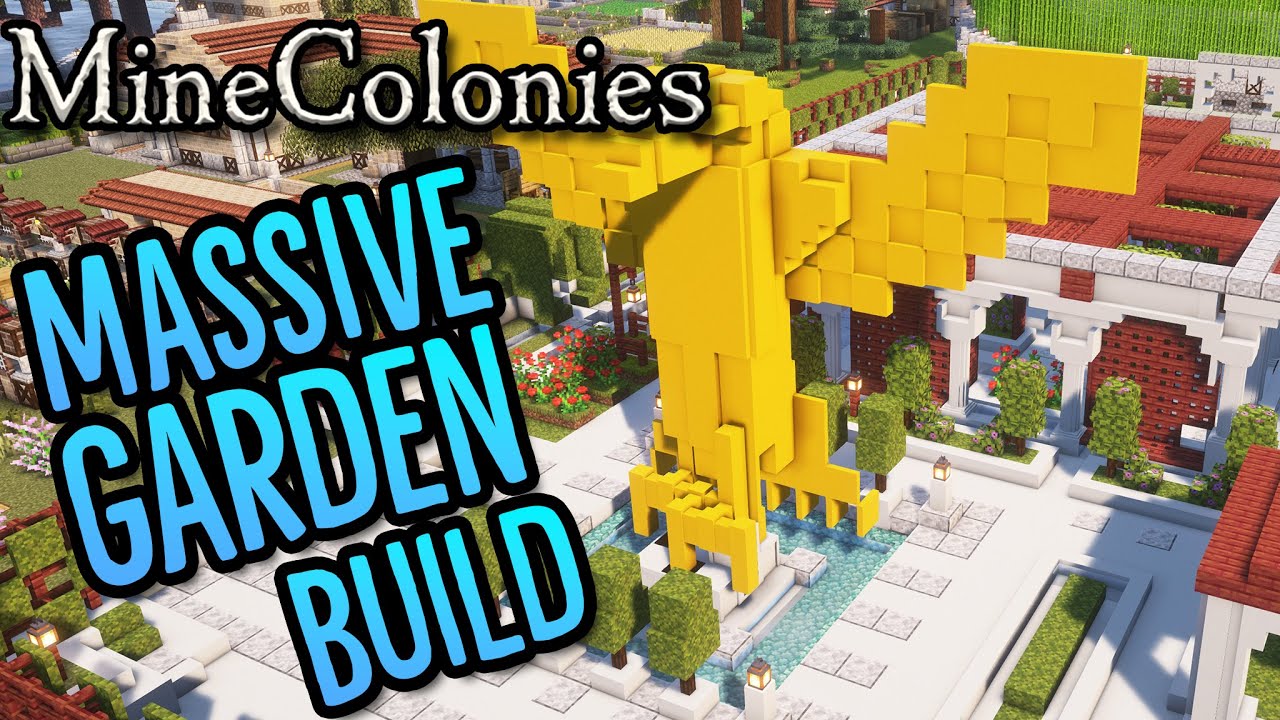 Minecolonies - Byzantine #35 Building a HUGE Garden