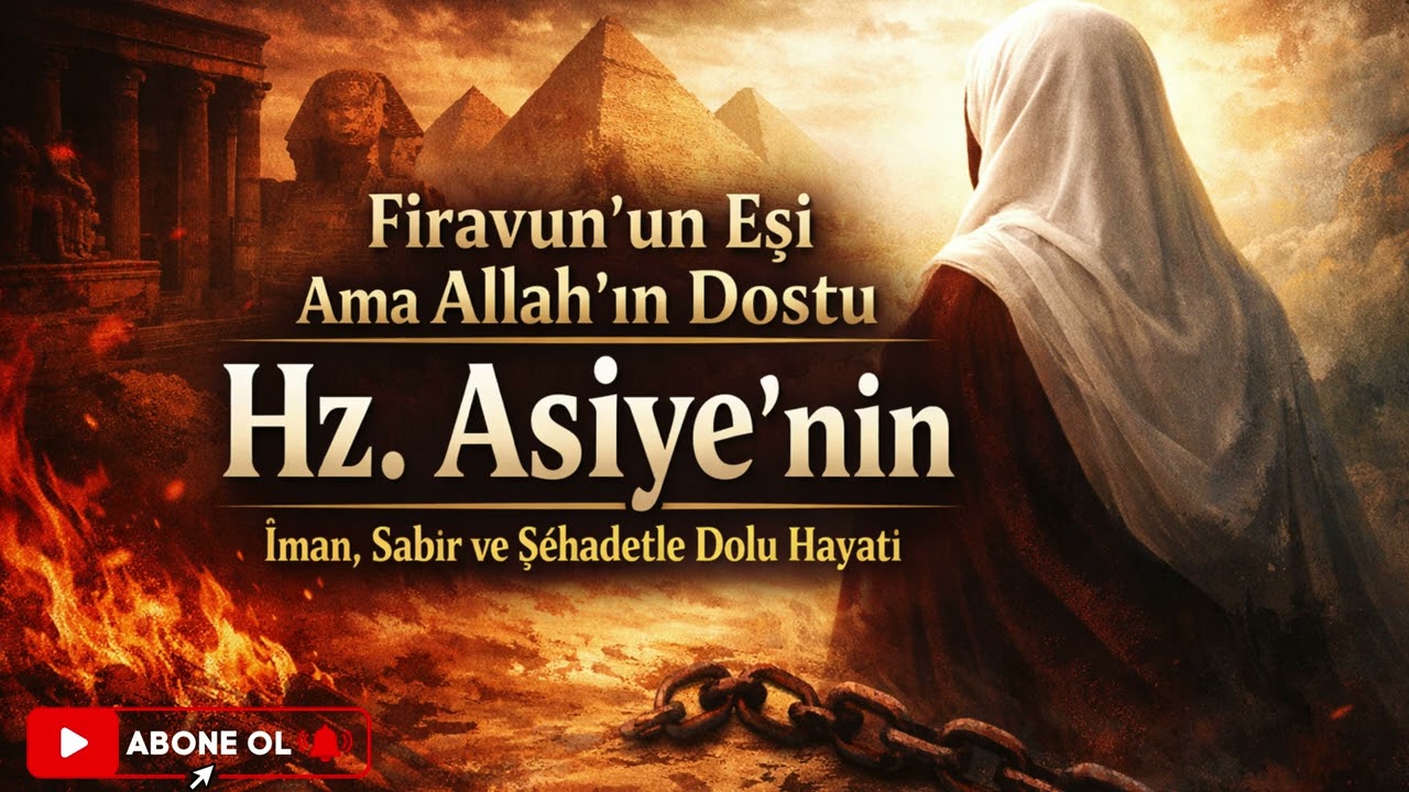 Firavun’un Eşi Ama Allah’ın Dostu | Hz. Asiye’nin İman, Sabır ve Şehadetle Dolu Hayatı