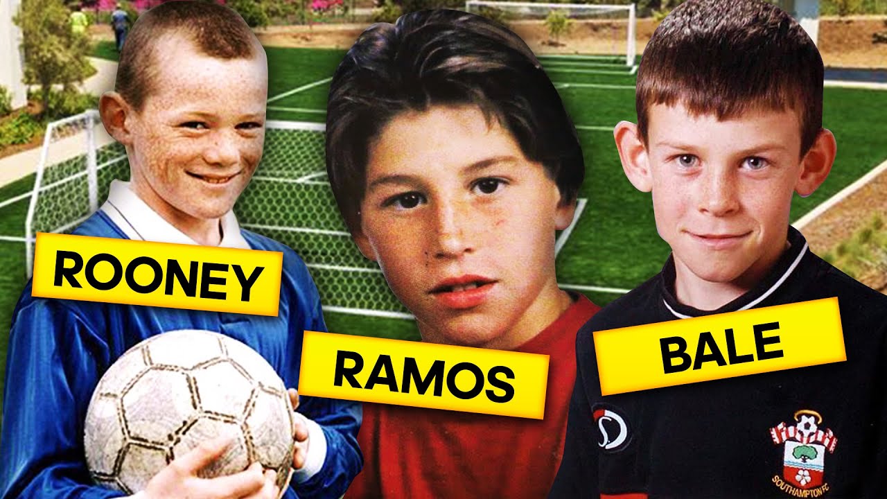 ÍGY NÉZTEK KI!? ⚽ JÁTÉKOSOK FIATAL KORUKBAN!